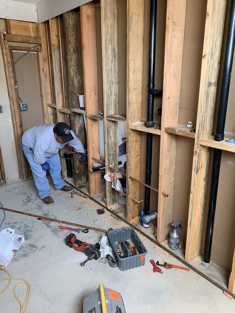 Commercial rough-in plumbing for Trenchless Sewer Repair in Port Lavaca